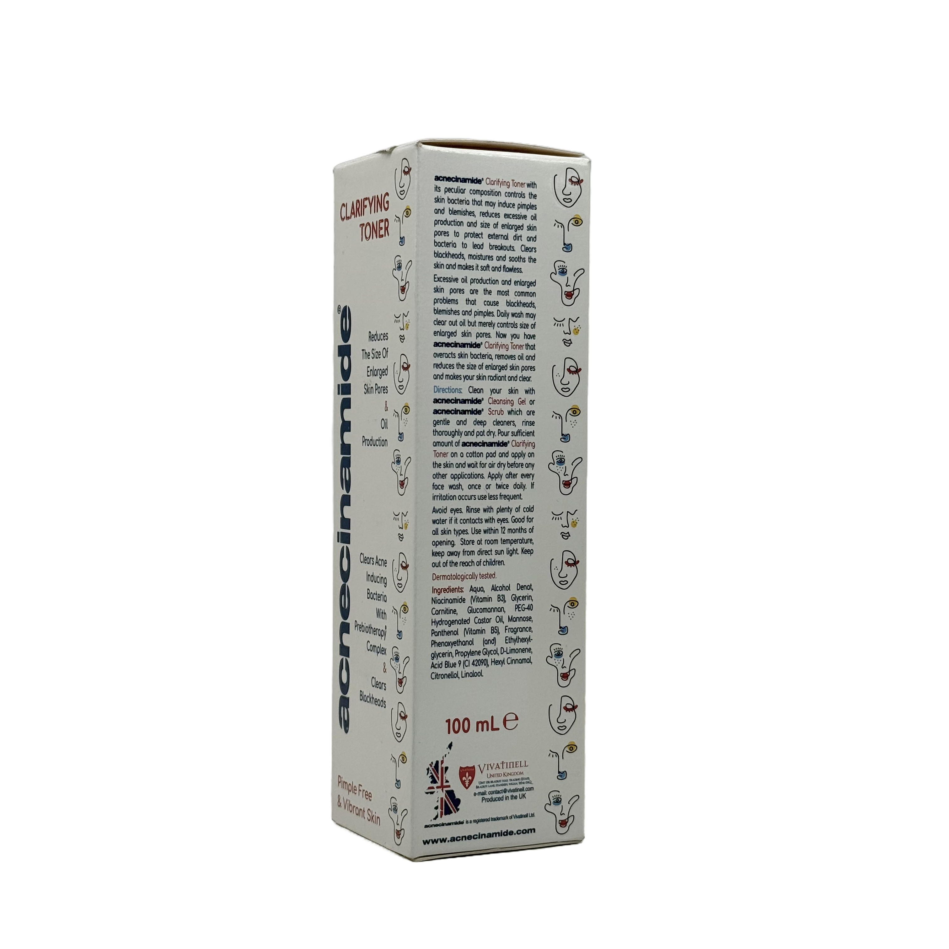 Acnecinamide Toner 100ml - أكنيسيناميد تونر 100 مل