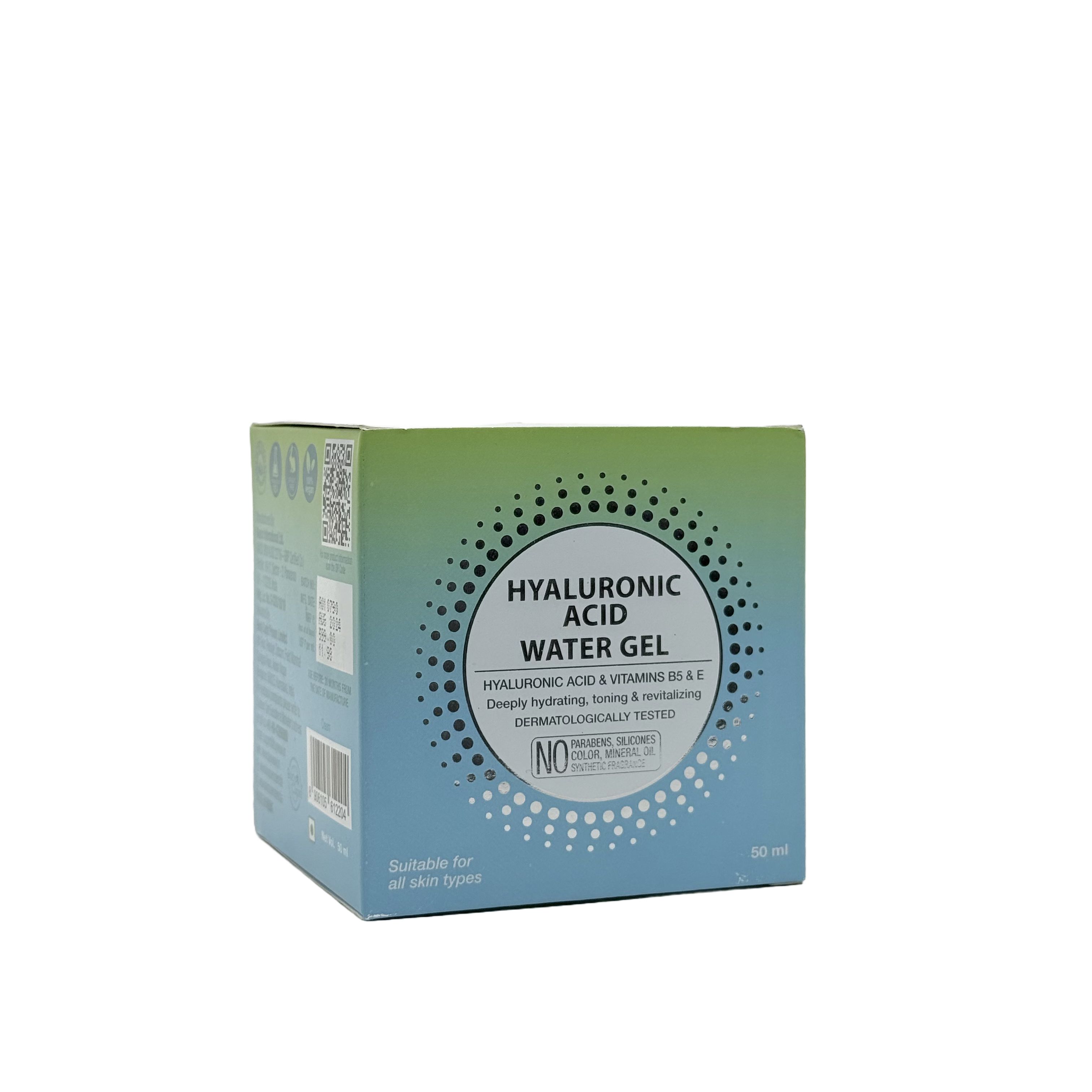 Wow Hyaluronic Acid Water Gel Face Cream 50ml - كريم واو جل مائي للوجه بحمض الهيالورونيك 50 مل