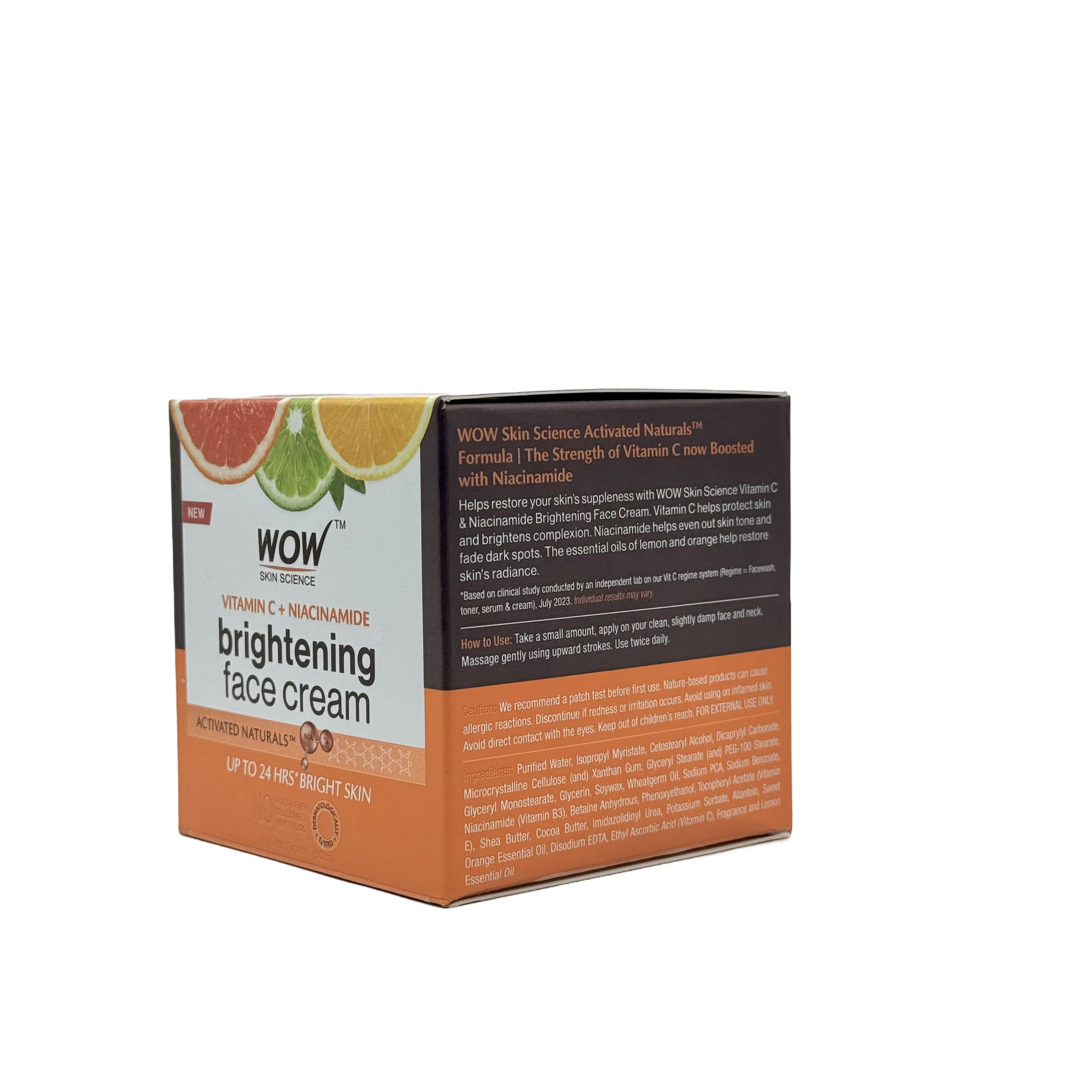 Wow Vitamin C & Niacinamide Face Cream 50 Ml - كريم واو للوجه بفيتامين C والنياسيناميد 50 مل