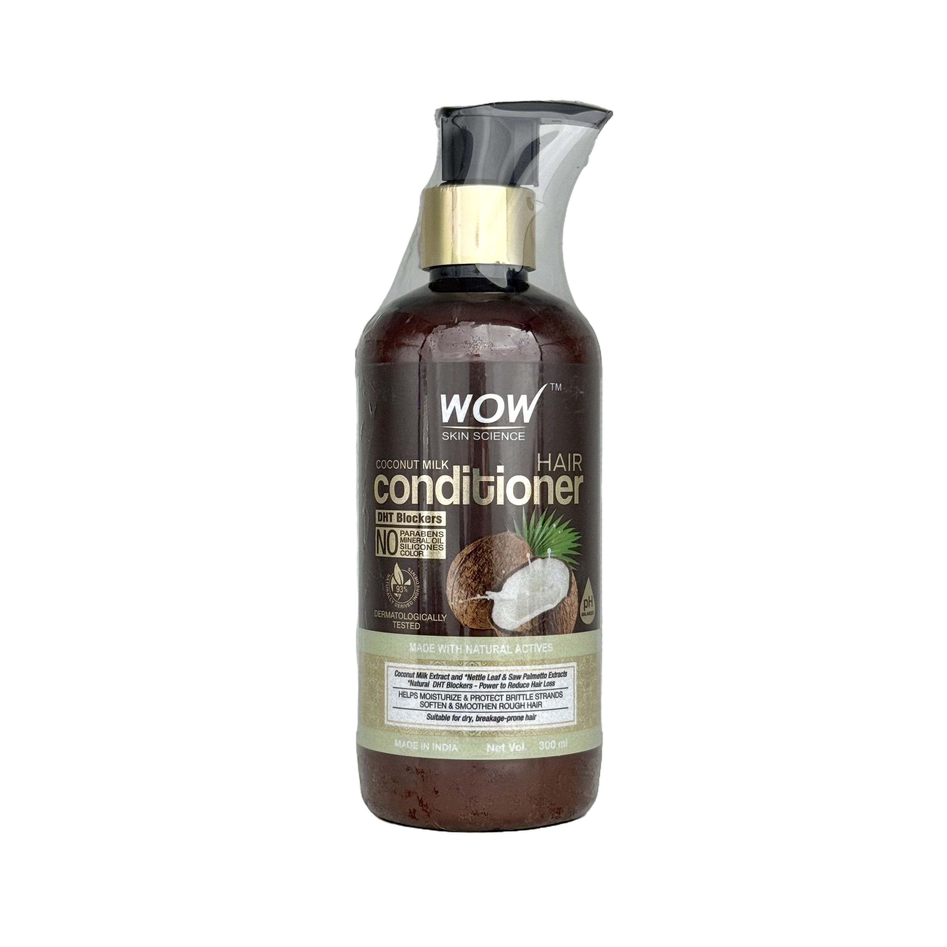 Wow Coconut Milk Conditioner 300ml - بلسم واو بحليب جوز الهند 300 مل