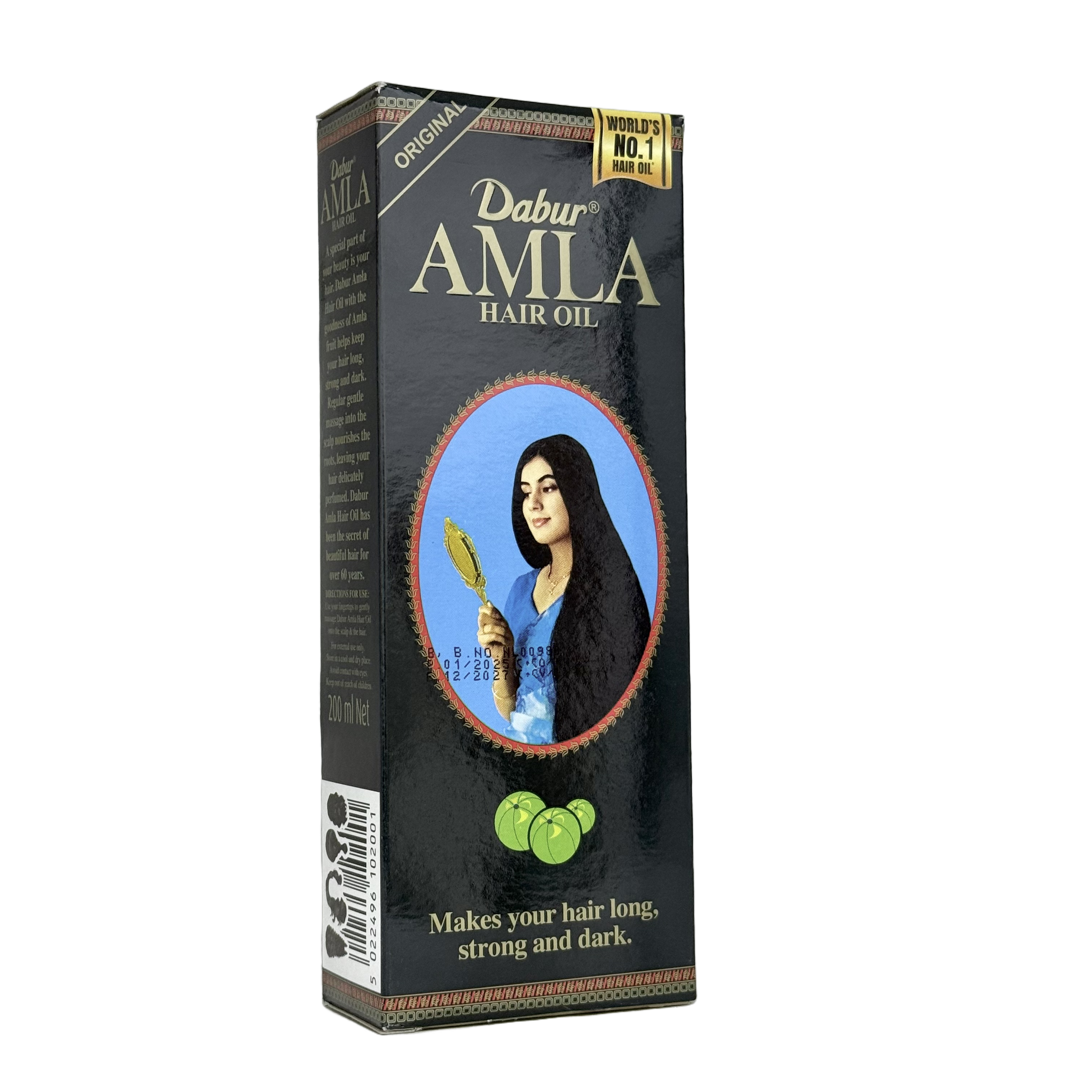 Dabur Amla Hair Oil 200ml - زيت دابر أملا للشعر 200 مل
