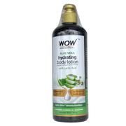 WOW Aloe Vera Hydrating Body Lotion With Lactic Acid 400 Ml - لوشن واو المرطب للجسم بالألوفيرا وحمض اللاكتيك 400 مل