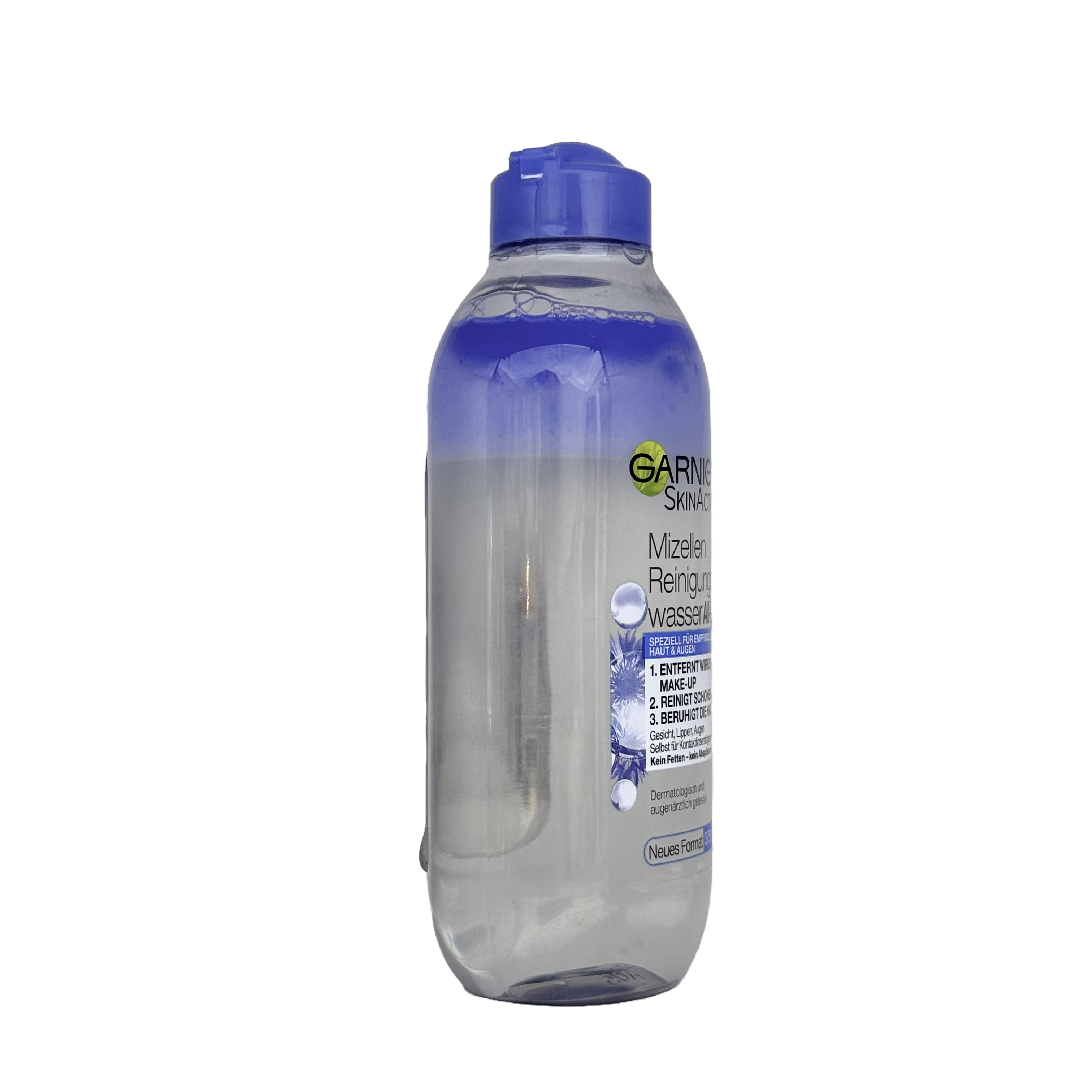Garnier Micellar Cleansing Water All in 1 Waterproof 375ml - ماء غارنييه ميسيلار منظف الكل في واحد المقاوم للماء 375 مل