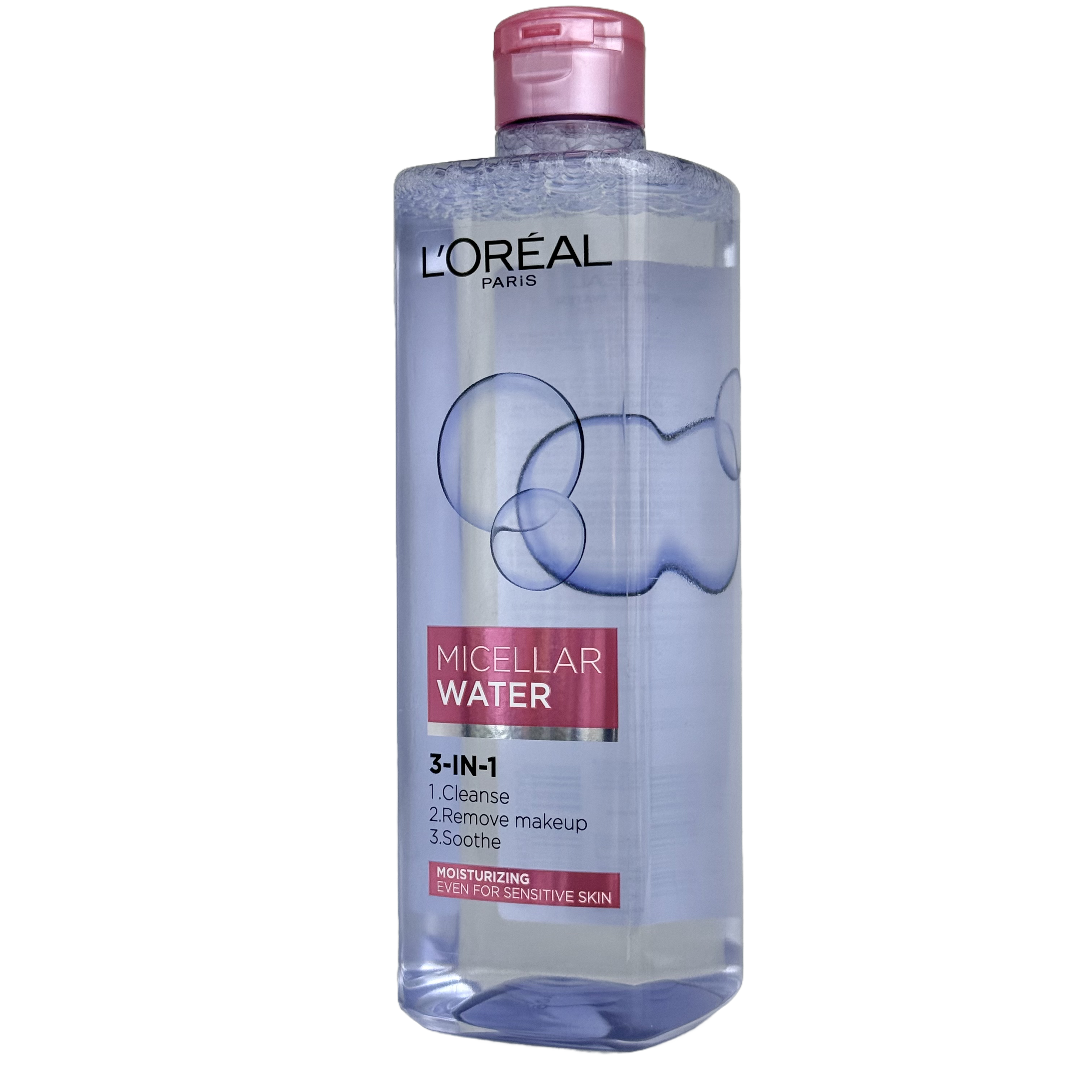 Loreal Micellar Water 3 In 1 Moisturizing 400ml - ماء ميسيلار لوريال 3 في 1 المرطب 400 مل