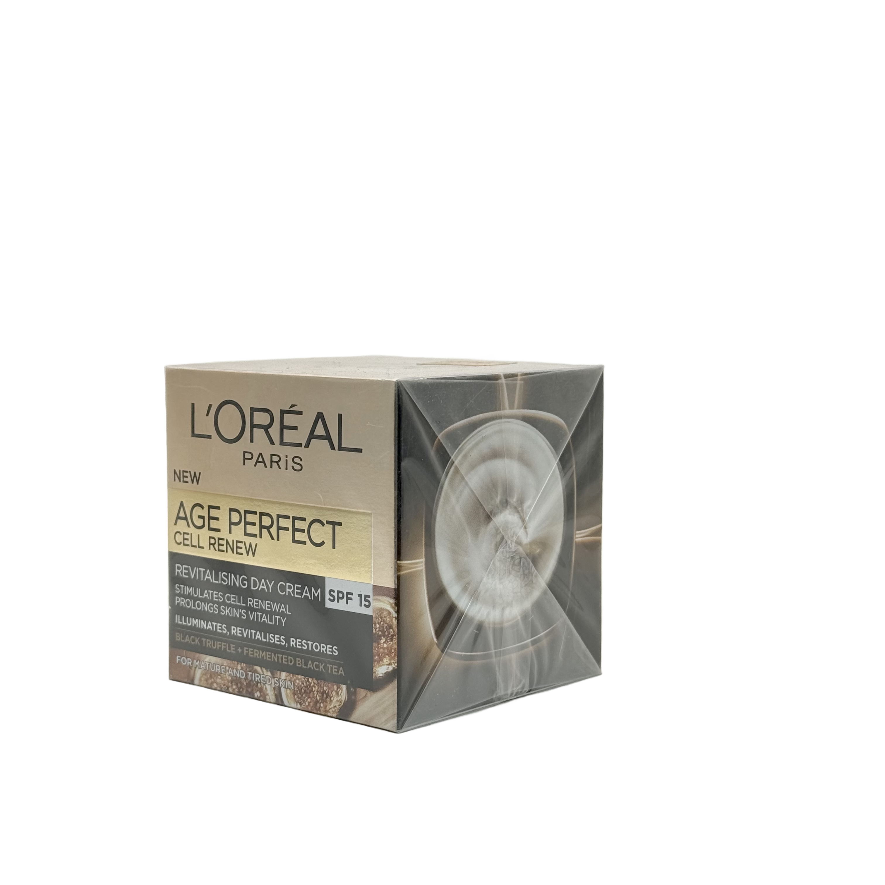 Loreal Paris Age Perfect Revitalising Day Cream SPF 15 50ml - كريم لوريال باريس إيج بيرفكت النهاري المجدد مع واقي شمس SPF 15 50 مل