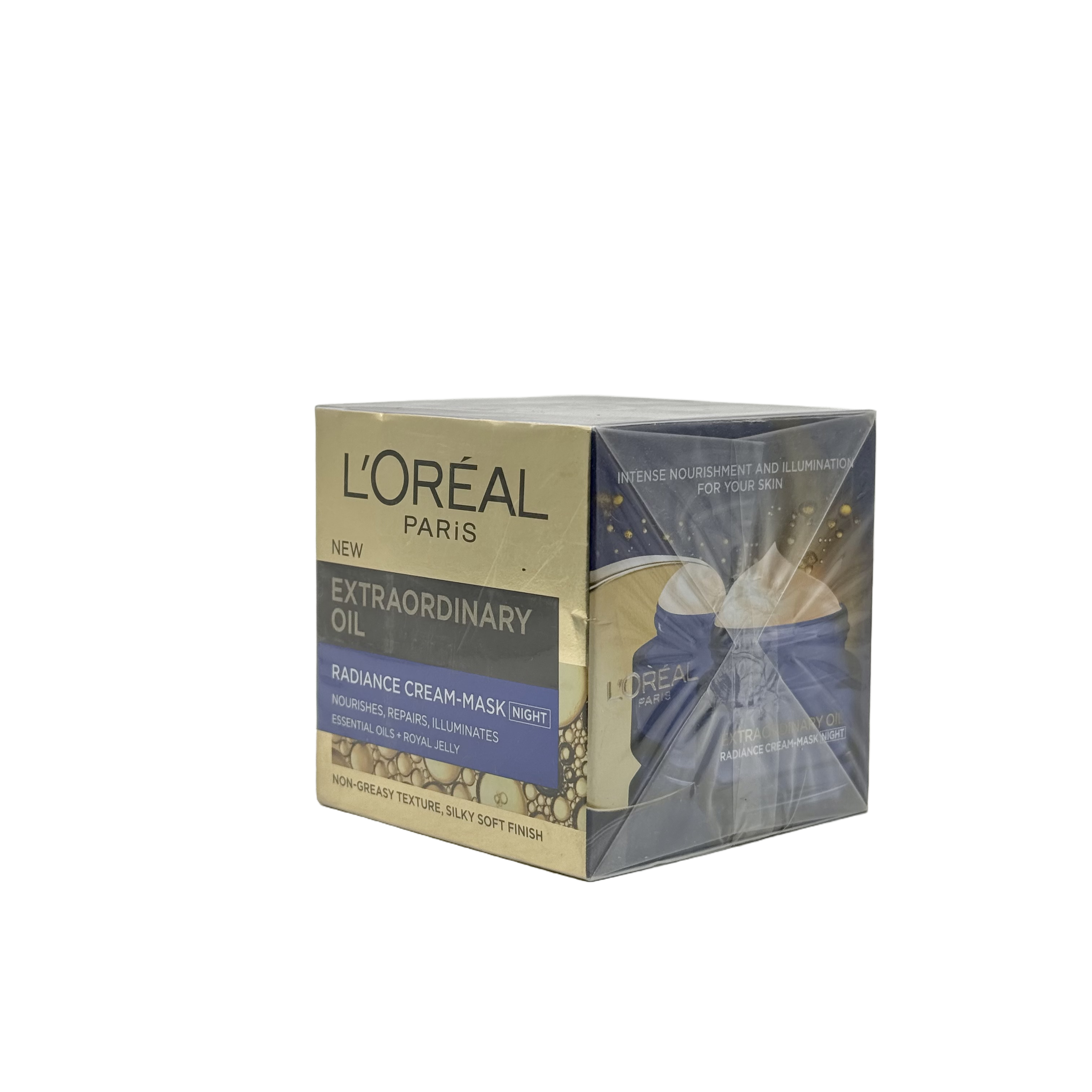 Loreal Extraordinary Oil Radiance Cream Mask Night 50 ml - ماسك كريم لوريال إكستراورديناري أويل الليلي للإشراقة 50 مل