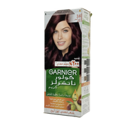 Garnier Color Naturals 3.6 Deep Red Brown Permanent Hair Color Cream - غارنييه كولور ناتشورلز 3.6 بني أحمر داكن كريم صبغة شعر دائمة